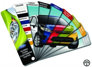 Ford Customer Paint Preferences Around the World