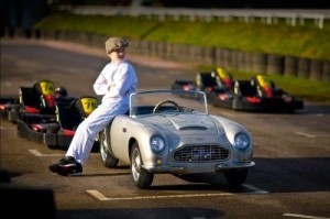The 'DB Convertible Junior' from Nicholas Mee & Co It's a fully functioning, petrol-engined classic car for children of 10 years and over. ©Nicholas Mee & Co