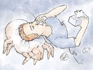 A vaccine for dust. mite allergy might soon be available Dust mite allergy could soon be a thing of the past thanks to a new vaccine. ©Illustration by Austin Smoldt-Sáenz