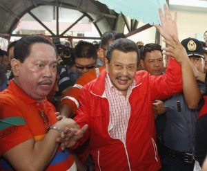 Talk of Estrada possibly running anew for 2016 started after Vice President Jejomar Binay said he has information that some Liberal Party members are considering adopting him as a guest candidate for the 2016 presidential race.
