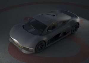 The Minerva JM Brabazon Royal - exterior The car will be powered by a combination of a V12 petrol engine and two electric motors. ©Minerva Automobiles