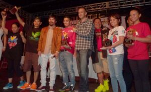 Biggest Losers Win: Winners of the Biggest Loser Contest sponsored by Manny Pacquiao for hit Team Pacquiao and their families beam as they scored triple victories in terms of weight loss and cash prizes for their efforts, and spiritual nourishment.