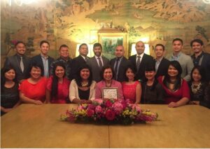 FYLPRO with Mrs. Loida Nicolas-Lewis who shared invaluable leadership insights to the FYLPRO delegates.