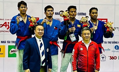 Escarpe leads in Asian Senior Kurash tourney