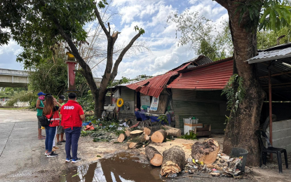 DSWD helps families with damaged houses due to Typhoon Betty