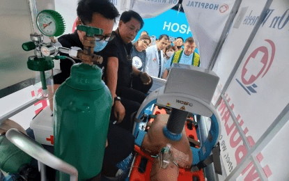 ‘Motorcycle ambulance’ prototype launched for LGUs to adopt
