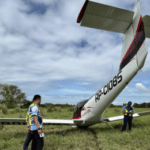 Training aircraft makes emergency landing; no injury reported