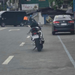 LTO summons motorcycle owner for parking in middle of Antipolo road