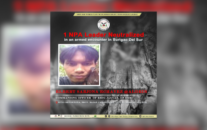 New People’s Army leader killed in Surigao Sur encounter