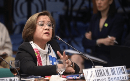CA nullifies De Lima acquittal, remands case to RTC