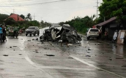 1 dead, 4 injured in van-bus collision in Antique town