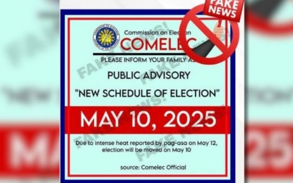 Ignore fake news: Election day still May 12