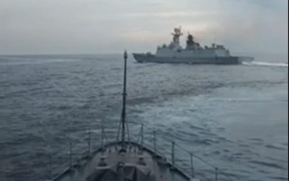 Chinese ships harass PH Navy vessel BRP Emilio Jacinto in WPS