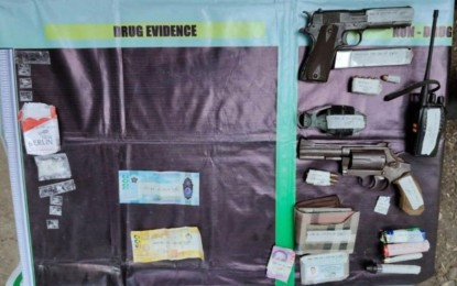 Drug suspect yields shabu, weapons in N. Cotabato