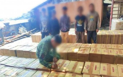 5 arrested, P21.4-M smuggled cigarettes seized in Zamboanga