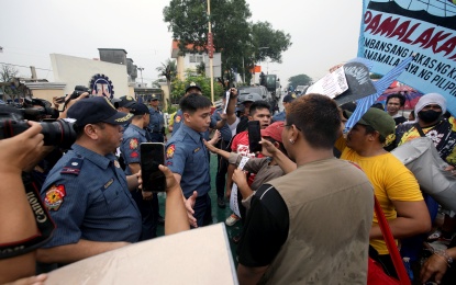PROTEST RALLY