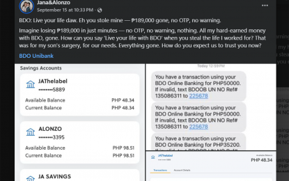 Scam Watch slams BDO over bypassed security caps