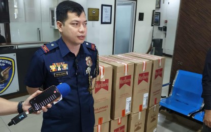 P2-M smuggled white onions, cigarettes seized in Manila