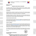 Filipinos in Singapore warned against moonlighting