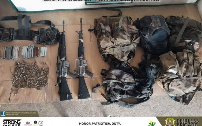Army recovers several firearms from NPA lair in Eastern Samar