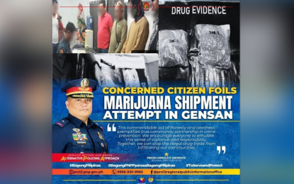 GenSan courier foils smuggling of marijuana to Agusan Sur, Palawan