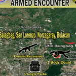 1 rebel slain in encounter with gov’t forces in Norzagaray, Bulacan