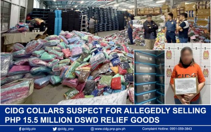 Trader nabbed for selling P15.5-M relief kits