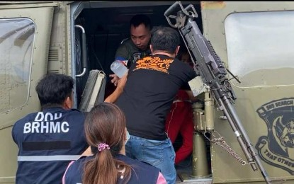 Air Force chopper airlifts 5-year-old patient needing medical care