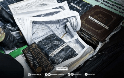 Passenger caught with P55.3-M ‘shabu’ hidden in Bibles