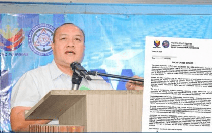 Driver caught for reckless driving, mocking LTO fine as loose change