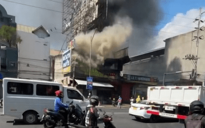 CDO fire damages P3-M commercial building
