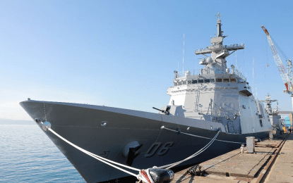 Navy missile frigate ‘scanned’ by Chinese fire control radar