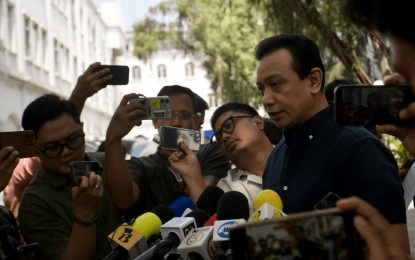 Trillanes files cyber libel raps versus 18 ex-Marines