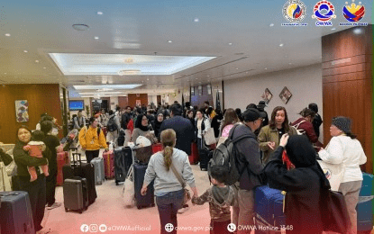 99 Filipinos from Kuwait repatriated amid evacuation push