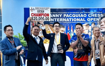 Swiss GM Peng dominates Pacquiao International Open
