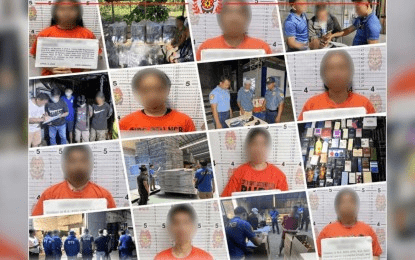 CIDG nets 311 suspects, seizes P816-M contraband in weeklong ops