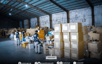 Illicit items worth P174-M seized in Valenzuela hub