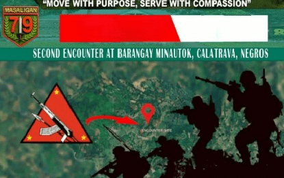 Gov’t troops pursue group of wanted NPA hitman in northern Negros