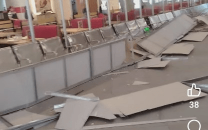 Ceiling collapse at NAIA Terminal 1 injures 7 on Good Friday