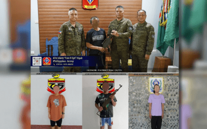 3 NPA officials, 1 member surrender to Army in Caraga