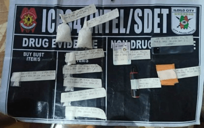 Ex-barangay tanod, wife nabbed in anti-drug ops in Iloilo City