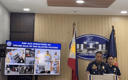 PNP warns vs. purchase of illegal text blasters after 3 arrests